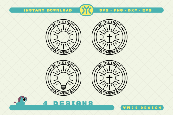 Be the Light SVG Religious SVG