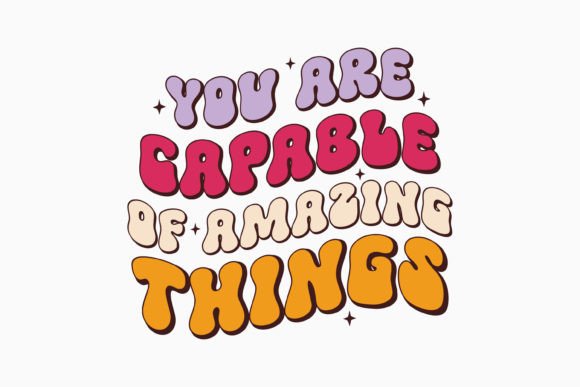 Retro Mental Health Quote SVG You Are