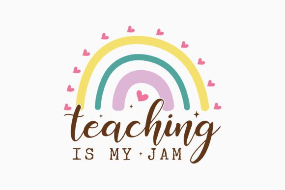 Retro Teacher Quote SVG Teacher is My Ja