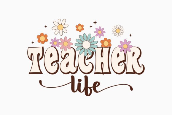 Retro Teacher Quote SVG Teacher Life