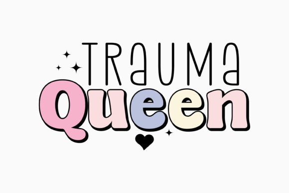 Trauma Queen Retro Nurse